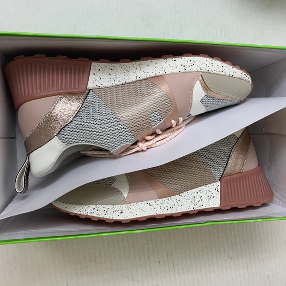 Sam Edelman Darsie Colorblock Colorful Pastel Textured Casual Style Sneaker 8 - Picture 3 of 13